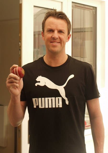 Graeme Swann is bowled over with excitement with his casting