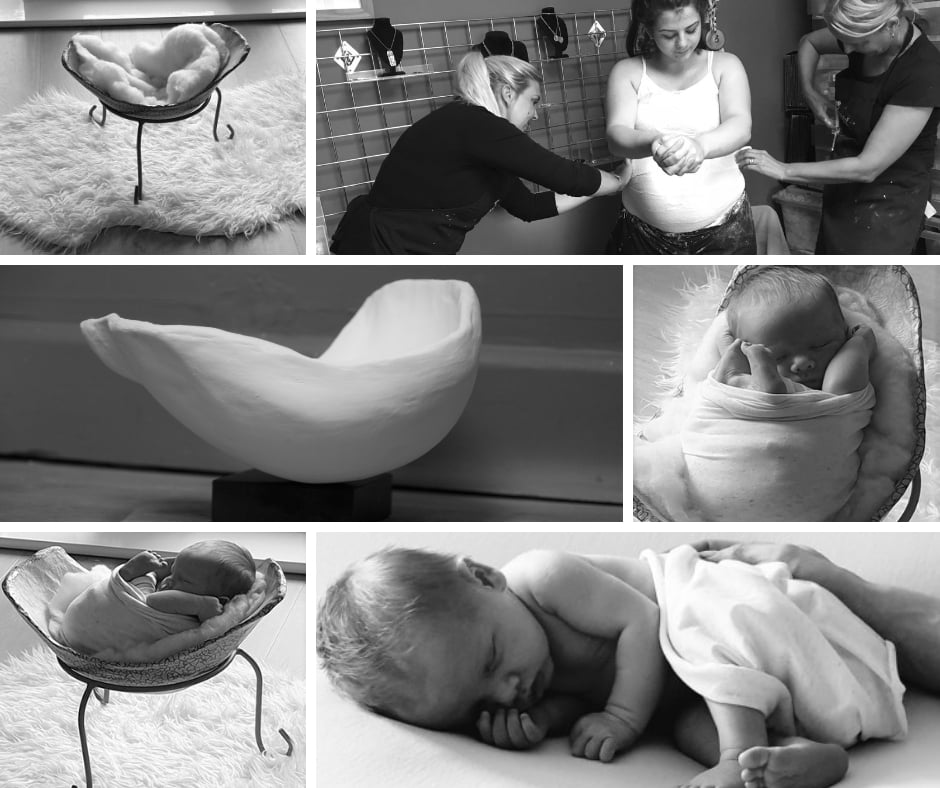 mylene klass belly bump bowl pregnancy keepsake baby shower precious memories dorset